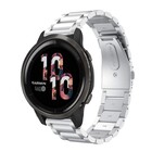 Strap-it® Strap-it Garmin Venu 2 stalen band - 45mm - zilver