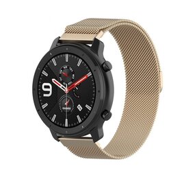 Strap-it® Xiaomi Amazfit GTR Milanese band (champagne)