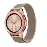 Strap-it® Samsung Galaxy Watch Milanese band 42mm (champagne) Strap-it® Samsung Galaxy Watch Milanese band 42mm (champagne)