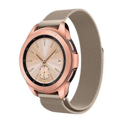 Strap-it® Samsung Galaxy Watch Milanese band 42mm (champagne)