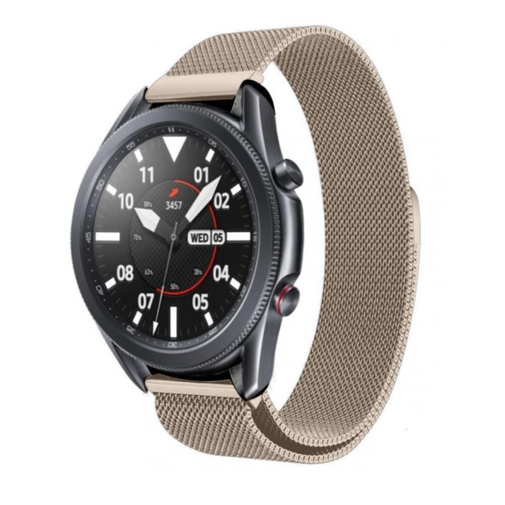 Strap-it® Strap-it Samsung Galaxy Watch 3 Milanese band 45mm (champagne)
