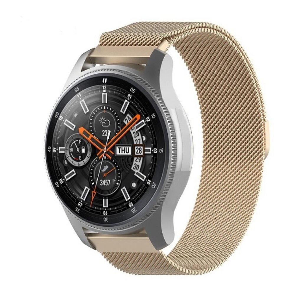 Strap-it® Strap-it Samsung Galaxy Watch Milanese band 46mm (champagne)