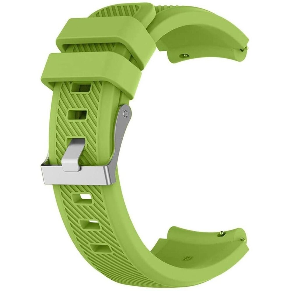 Strap-it® Strap-it siliconen horlogeband 22mm universeel (lichtgroen)