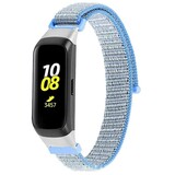 Strap-it® Samsung Galaxy Fit nylon bandje (lichtblauw) Strap-it® Samsung Galaxy Fit nylon bandje (lichtblauw)