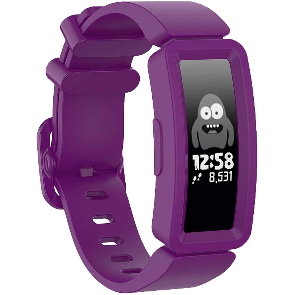 Strap-it® Strap-it Fitbit Ace 2 siliconen bandje (paars)