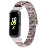 Strap-it® Samsung Galaxy Fit nylon bandje (roze) Strap-it® Samsung Galaxy Fit nylon bandje (roze)