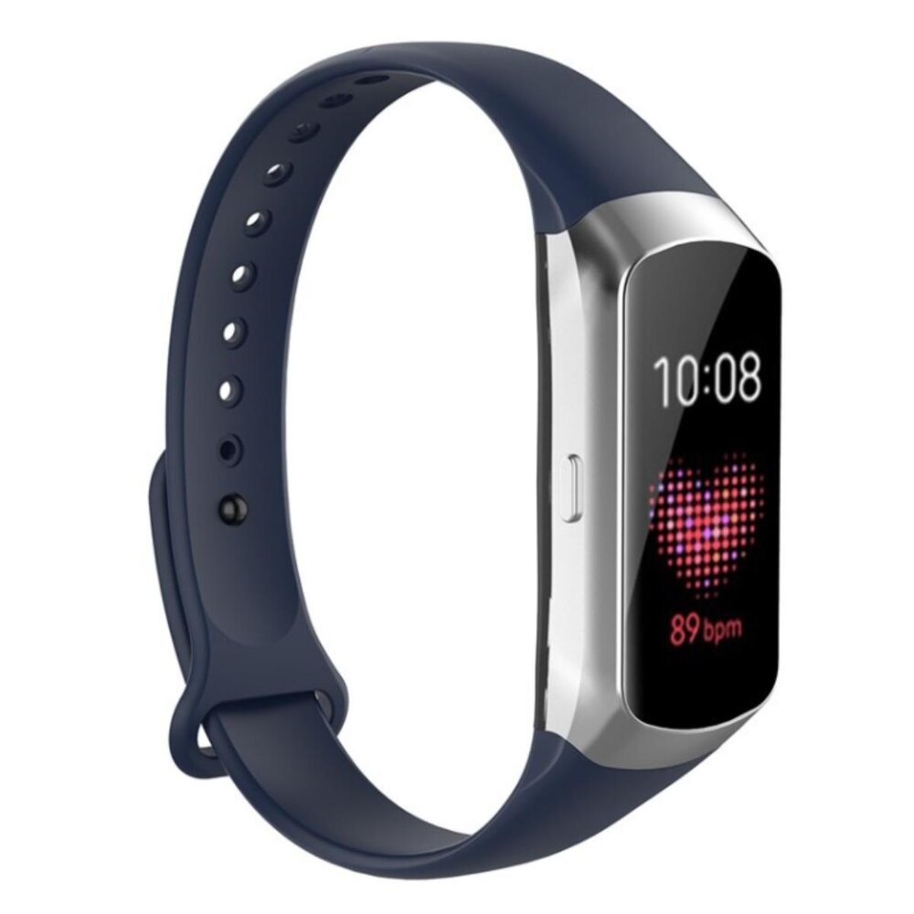 Strap-it® Strap-it Samsung Galaxy Fit siliconen bandje (donkerblauw)