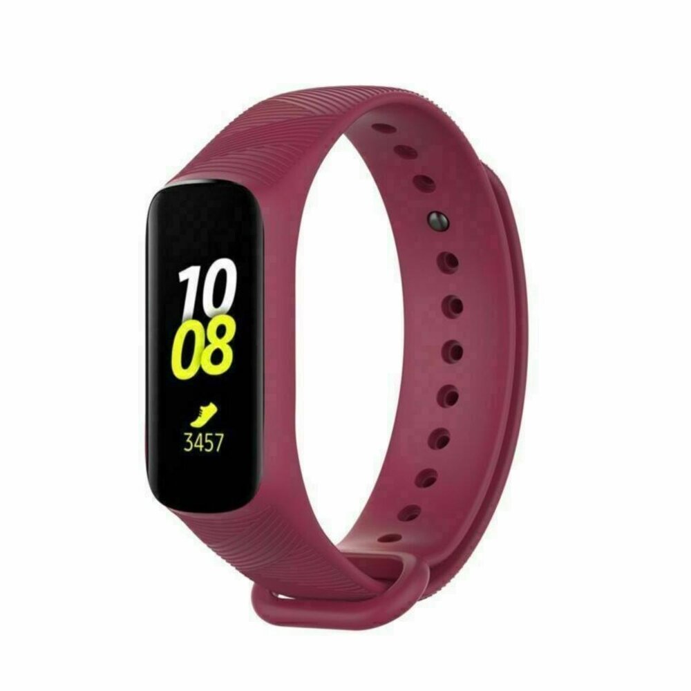 Strap-it® Strap-it Samsung Galaxy Fit e siliconen bandje (bordeauxrood)