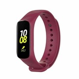 Strap-it® Samsung Galaxy Fit e siliconen bandje (bordeauxrood)