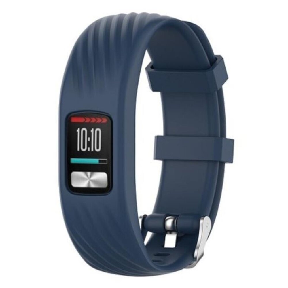 Strap-it® Strap-it Garmin Vivofit 4 siliconen bandje (donkerblauw)