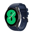Strap-it® Strap-it Samsung Galaxy Watch 4 - 40mm siliconen bandje (donkerblauw)