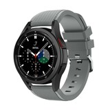 Strap-it® Samsung Galaxy Watch 4 Classic 42mm siliconen bandje (grjjs) Strap-it® Samsung Galaxy Watch 4 Classic 42mm siliconen bandje (grjjs)