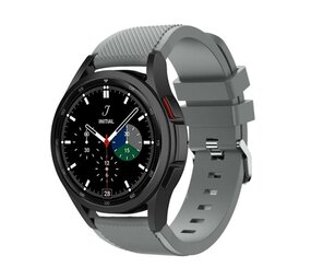 Strap-it® Samsung Galaxy Watch 4 Classic 42mm siliconen bandje (grjjs)