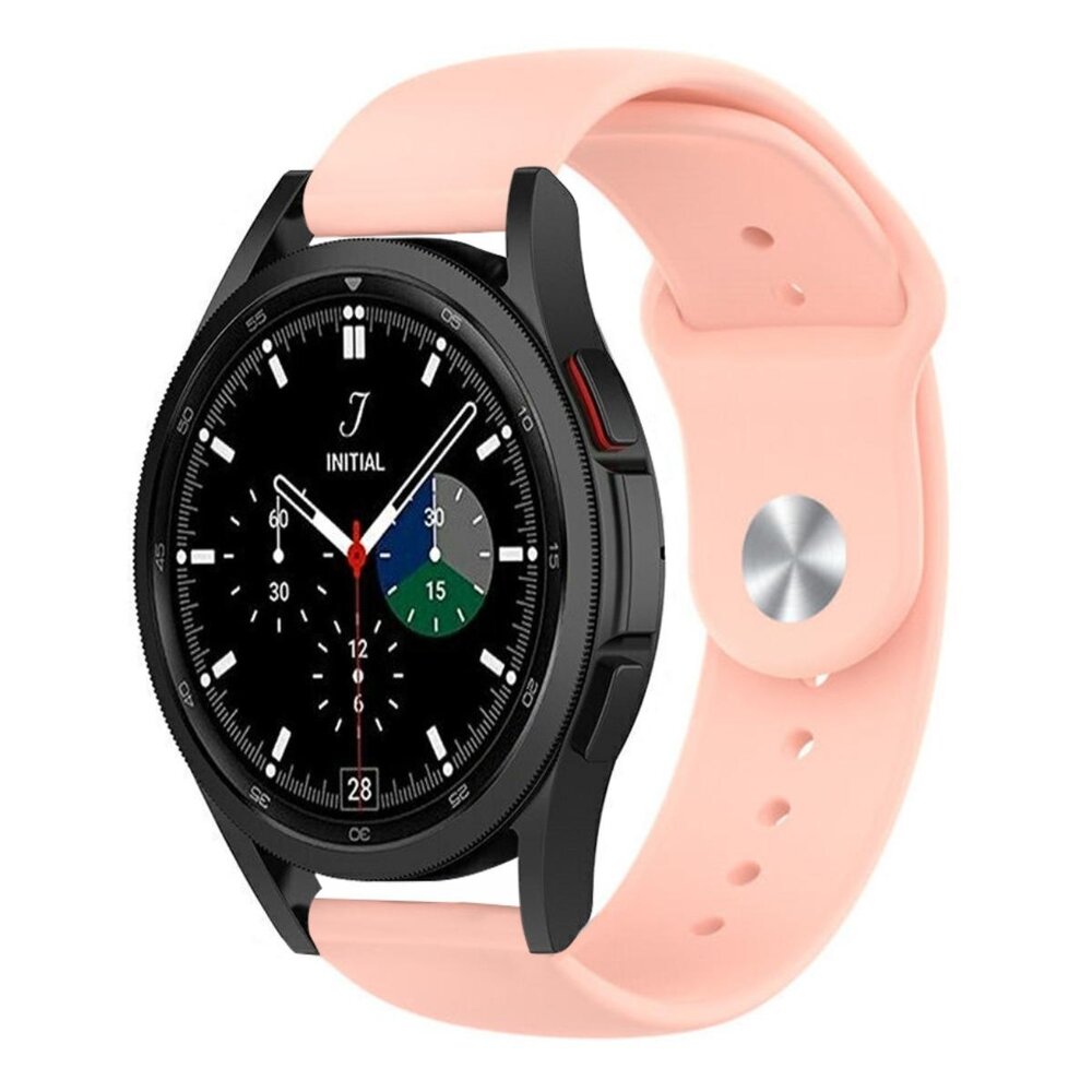 Strap-it® Strap-it Samsung Galaxy Watch 4 Classic 42mm sport band (roze)