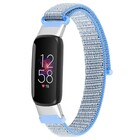 Strap-it® Strap-it Fitbit Luxe nylon bandje (lichtblauw)
