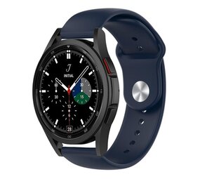 Strap-it® Samsung Galaxy Watch 4 Classic 42mm sport band (donkerblauw)