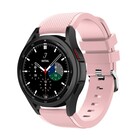 Strap-it® Strap-it Samsung Galaxy Watch 4 Classic 42mm siliconen bandje (roze)