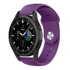 Strap-it® Strap-it Samsung Galaxy Watch 4 Classic 42mm sport band (paars)