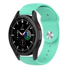 Strap-it® Strap-it Samsung Galaxy Watch 4 Classic 42mm sport band (aqua)