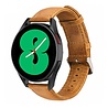 Strap-it® Strap-it Samsung Galaxy Watch 4 - 40mm leren bandje (bruin) Strap-it® Strap-it Samsung Galaxy Watch 4 - 40mm leren bandje (bruin)