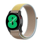 Strap-it® Strap-it Samsung Galaxy Watch 4 - 44mm nylon band (camel)