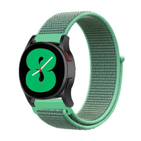 Strap-it® Strap-it Samsung Galaxy Watch 4 - 44mm nylon band (mint)