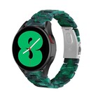Strap-it® Strap-it Samsung Galaxy Watch 4 - 40mm resin band (groen)