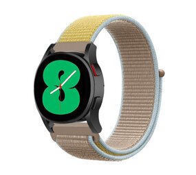 Strap-it® Samsung Galaxy Watch 4 - 40mm nylon band (camel)