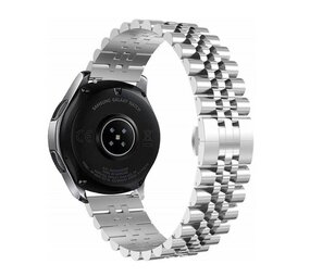 Strap-it® Samsung Gear S3 Jubilee stalen band (zilver)