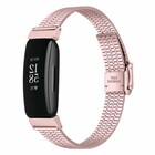 Strap-it® Strap-it Fitbit Inspire roestvrij stalen band (rosé pink)