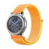 Strap-it® Samsung Gear S3 nylon band (oranje-geel)