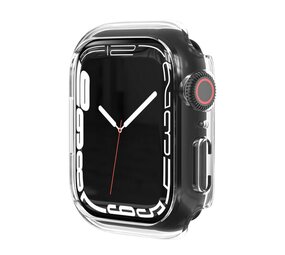 Strap-it® Apple Watch 7/8/9 PC hard case 45mm (transparant)