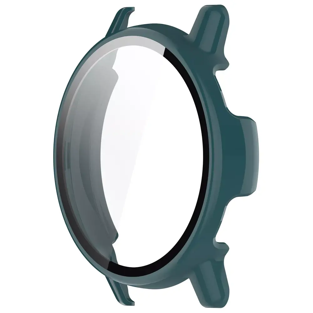 Strap-it® Strap-it Garmin Vivoactive 5 hard case met glas (groen)