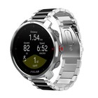 Strap-it® Strap-it Polar Grit X stalen band (zilver/zwart)