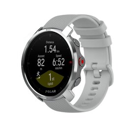 Strap-it® Polar Grit X siliconen bandje (grijs)