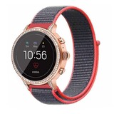 Strap-it® Fossil Gen 5e - 42mm nylon band (bright powder)