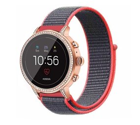 Strap-it® Fossil Gen 5e - 42mm nylon band (bright powder)