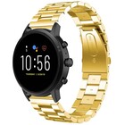 Strap-it® Strap-it Fossil Gen 5 stalen band (goud)