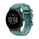 Strap-it® Fossil Gen 5 siliconen bandje (dennengroen)