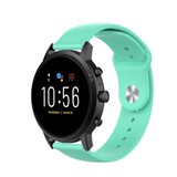 Strap-it® Fossil Gen 5 sport band (aqua)