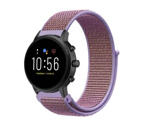 Strap-it® Fossil Gen 5 nylon band (lila)