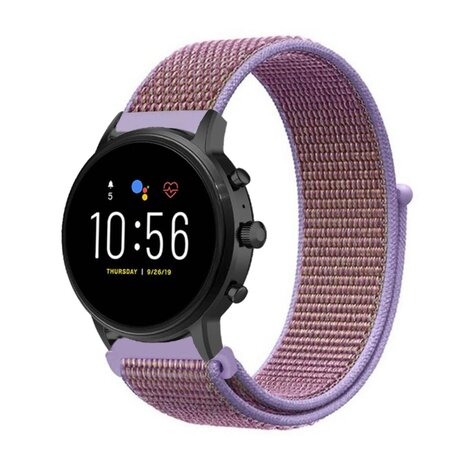 Strap-it® Strap-it Fossil Gen 5 nylon band (lila)
