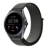 Strap-it® Fossil Gen 5e - 44mm nylon band (groen)