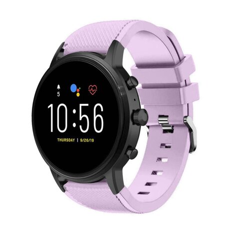 Strap-it® Strap-it Fossil Gen 5 siliconen bandje (lila)