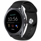 Strap-it® Fossil Gen 5e - 44mm sport band (zwart)