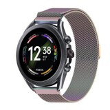 Strap-it® Fossil Gen 6 - 44mm Milanese band (regenboog)