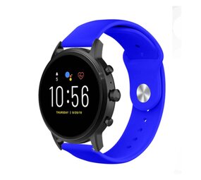 Strap-it® Fossil Gen 5 sport band (blauw)