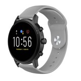 Strap-it® Fossil Gen 5 sport band (grijs)