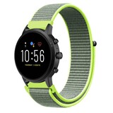 Strap-it® Fossil Gen 5 nylon band (fluoriserend)