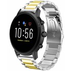 Strap-it® Strap-it Fossil Gen 5 stalen band (zilver/goud)